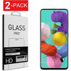 2-Pack Premium Tempered Glass Film Screen Protector for Samsung Galaxy A51 / A71