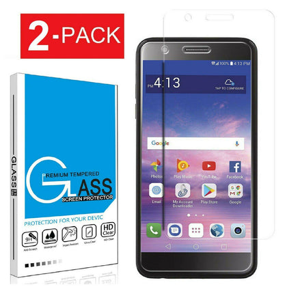 2X Tempered Glass Screen Protector For LG Premier Pro LTE / Xpression Plus / K30 - Place Wireless