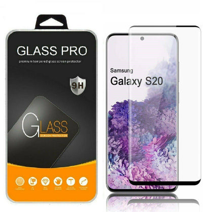 For Samsung Galaxy S20, S20 PLUS, S20 Ultra Tempered Glass Screen Protector - Place Wireless