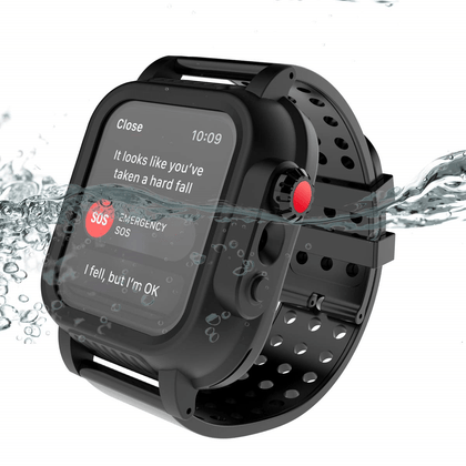 Waterproof Case For Apple iWatch Series 3 4 Dirtproof & Soft Bands 38/40/42/44mm - Place Wireless