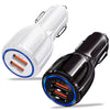 Dual USB 3.1A 12V Car Charger Adapter 3.0 Fast Charging For Android Samsung USA