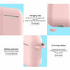 For AirPods Silicone Case + Keychain Protective Cover Skin For AirPod Case 2 & 1