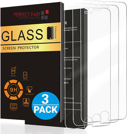 3-Pack For iPhone 12 11 Pro 8 7 6s Plus X Xs XR Tempered GLASS Screen Protector - Place Wireless