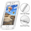 For iPhone 6 6S 7 8 X Plus Clear Defender Transparent Case (Clip Fits Otterbox)