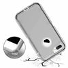 For iPhone 6 6S 7 8 X Plus Clear Defender Transparent Case (Clip Fits Otterbox)