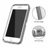 For iPhone 6 6S 7 8 X Plus Clear Defender Transparent Case (Clip Fits Otterbox)