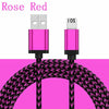 Braided USB Charger Cable for iPhone 6 7 8 11 Plus Lightning XR XS 3FT 6FT 10FT