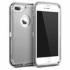 For iPhone 6 6S 7 8 X Plus Clear Defender Transparent Case (Clip Fits Otterbox)