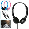 Kids Over Wired Ear Headphones Headband Kids Girl Earphones Pink for iPad/Tablet