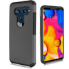 for LG V40, V40 ThinQ 2018 Heavy Duty Defender Impact Shockproof Hybrid Case