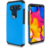 for LG V40, V40 ThinQ 2018 Heavy Duty Defender Impact Shockproof Hybrid Case