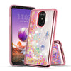 For LG STYLO 4/ STYLUS 4 2018 Liquid Glitter Flowing Sparkle Shockproof TPU Case