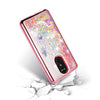 For LG STYLO 4/ STYLUS 4 2018 Liquid Glitter Flowing Sparkle Shockproof TPU Case