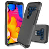 for LG V40, V40 ThinQ 2018 Heavy Duty Defender Impact Shockproof Hybrid Case