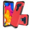 for LG V40, V40 ThinQ 2018 Heavy Duty Defender Impact Shockproof Hybrid Case