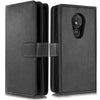 for Moto G7 Play Leather 8 Card Slot Magnetic Wallet Case[DETACHABL