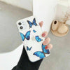 For iPhone 12 ,mini ,11 Pro Max, X/XR/Xs Max, 7/8+, Butterfly Soft Silicone Case