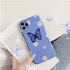 For iPhone 12 ,mini ,11 Pro Max, X/XR/Xs Max, 7/8+, Butterfly Soft Silicone Case