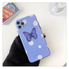 For iPhone 12 ,mini ,11 Pro Max, X/XR/Xs Max, 7/8+, Butterfly Soft Silicone Case