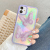 For iPhone 12 ,mini ,11 Pro Max, X/XR/Xs Max, 7/8+, Butterfly Soft Silicone Case