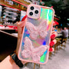 For iPhone 12 ,mini ,11 Pro Max, X/XR/Xs Max, 7/8+, Butterfly Soft Silicone Case