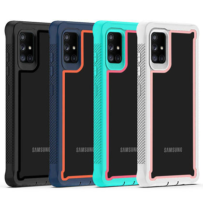 For Samsung Galaxy A51 A71 5G Case Shockproof Hybrid Rugged Armor Rubber Cover - Place Wireless