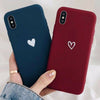 For AppLe Iphone 11 Pro Max  8 Plus XS  MAX XR Slim Love Heart Cute ♡♥  Girls Women Phone Case Cover ♡♥