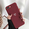 For AppLe Iphone 11 Pro Max  8 Plus XS  MAX XR Slim Love Heart Cute ♡♥  Girls Women Phone Case Cover ♡♥