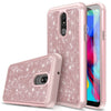 For LG Stylo 5/5v/5+/5x Case Hybrid Luxury Glitter Bling Cover/ Screen Protector