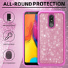 For LG Stylo 5/5v/5+/5x Case Hybrid Luxury Glitter Bling Cover/ Screen Protector