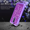 For LG Stylo 5/5v/5+/5x Case Hybrid Luxury Glitter Bling Cover/ Screen Protector