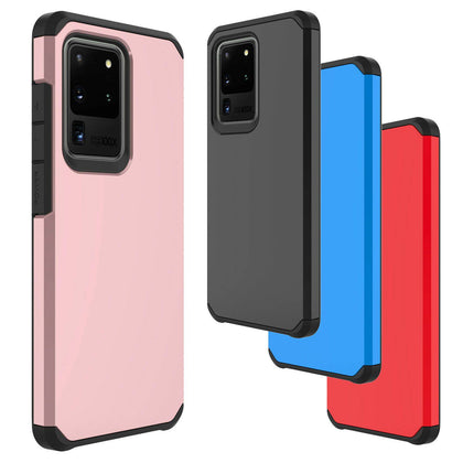 For Samsung Galaxy S20 Ultra/S10 Plus Phone Case Hybrid Silicone Armor TPU Cover - Place Wireless