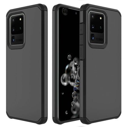 For Samsung Galaxy S20 Ultra/S10 Plus Phone Case Hybrid Silicone Armor TPU Cover - Place Wireless