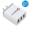 USB Fast Quick Charger Hub Wall Charger Power Adapter For iPhone Samsung Android