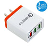 USB Fast Quick Charger Hub Wall Charger Power Adapter For iPhone Samsung Android