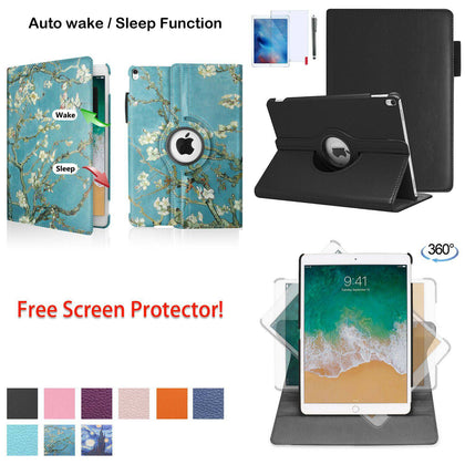 iPad Air 3 Case 2019 iPad Pro 10.5 2017 Smart 360 Rotating Cover w/ Pen Holder - Place Wireless