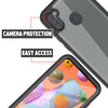 For Samsung Galaxy A21/A11/A01 Case Clear Phone Cover Built-In Screen Protector