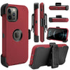 For iPhone 12/Pro/Max/5G Case With Stand Belt Clip Hybrid Rugged Defender Cover