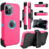 For iPhone 12/Pro/Max/5G Case With Stand Belt Clip Hybrid Rugged Defender Cover