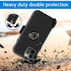 For iPhone 12/Pro/Max/5G Case With Stand Belt Clip Hybrid Rugged Defender Cover