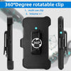 For iPhone 12/Pro/Max/5G Case With Stand Belt Clip Hybrid Rugged Defender Cover