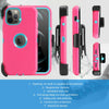 For iPhone 12/Pro/Max/5G Case With Stand Belt Clip Hybrid Rugged Defender Cover