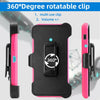 For iPhone 12/Pro/Max/5G Case With Stand Belt Clip Hybrid Rugged Defender Cover