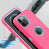 For iPhone 12/Pro/Max/5G Case With Stand Belt Clip Hybrid Rugged Defender Cover