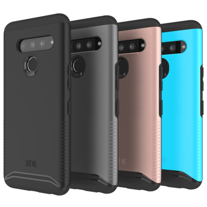 for LG V50 ThinQ, TUDIA Slim-Fit MERGE Dual Layer Protective Cover Case - Place Wireless