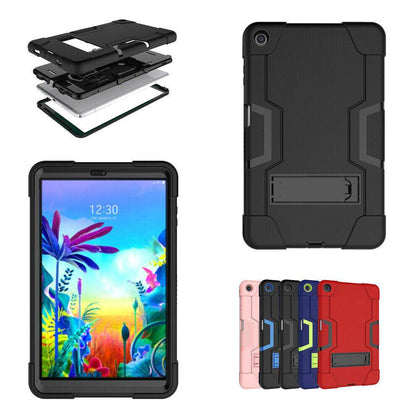 Case For LG G Pad 5 10.1 inch Shockproof Heavy Duty Full Body Armor Rubber Cover - Place Wireless
