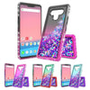 For LG Stylo 6 Case Liquid Glitter Bling Hybrid Shockproof Slim Phone Cover