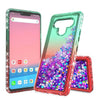 For LG Stylo 6 Case Liquid Glitter Bling Hybrid Shockproof Slim Phone Cover