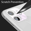 Apple iPhone 11 Screen Protector Tempered Glass Back Camera Lens 3D Metal Cover