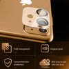 Apple iPhone 11 Screen Protector Tempered Glass Back Camera Lens 3D Metal Cover